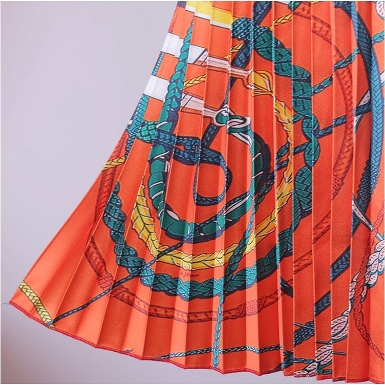 Chân váy Maxi hoạ tiết in thiết kế hợp thời trang | BigBuy360 - bigbuy360.vn