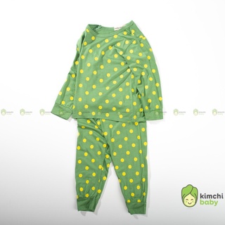 [Bé 7-19kg] Bộ tay dài thun lạnh Minky Mom chấm bi cho bé trai bé gái từ 7-19kg