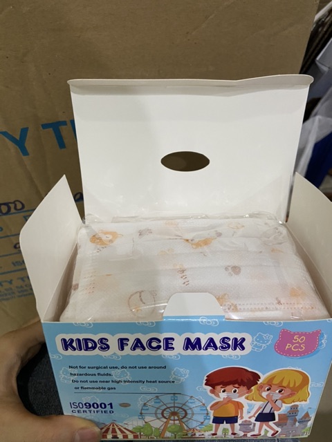 Khẩu trang trẻ em KIDS FACE MASK (hộp 50 chiếc)