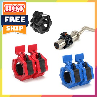 Freeship 🎁 khóa tạ nhựa đòn olympic ⭐️ chặn tạ cho đòn tạ phi 50