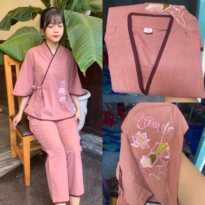 Đồ lam đi chùa nhật xéo chử tâm