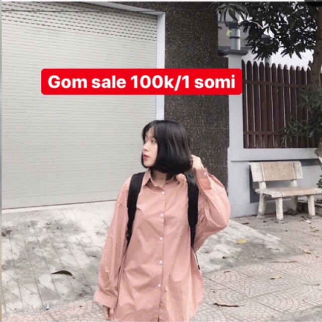 Áo somi dài tay