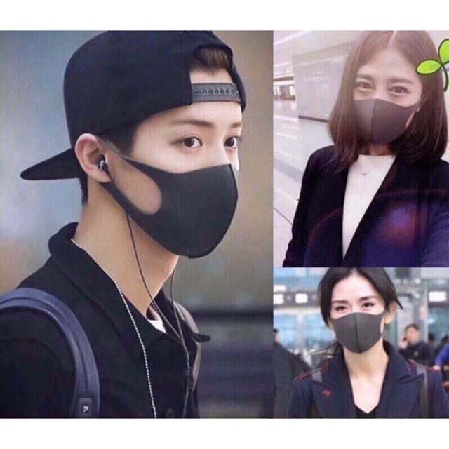 [CÓ SẴN] SET 5 KHẨU TRANG VẢI SU 3D