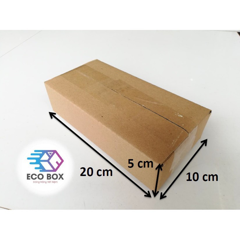 20x10x5 combo 100 hộp bìa carton đóng hàng