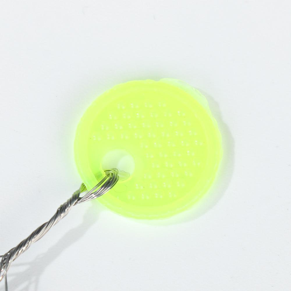 MUVAKO Bộ 60 Phao Câu Cá (10 Loại) Hình Trụ Bằng Cao Su Màu Đen Chống Đau