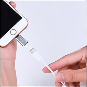 Bộ Chuyển Đổi Wiwu OTG Type-C to Micro USB Cho Các Điện Thoại Phổ Thông Chất Liệu Hợp Kim Nhôm Cao Cấp - Hàng Chính Hãng