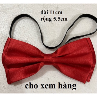 Nơ đeo cổ nam nơ chú rể phục vụ  bê lễ bê tráp bưng quả rước dâu bồi bàn đồng phục