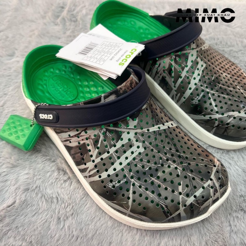 Dép Sục Literide Camo Rằn Ri Êm mềm nhẹ, Bền đẹp, đế ma sát cho nam nữ
