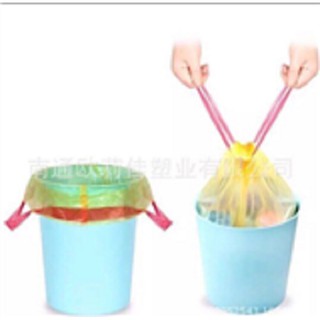 Túi nilon đựng rác rút miệng thông minh