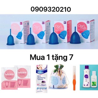 Bộ cốc nguyệt san Claricup chính hãng