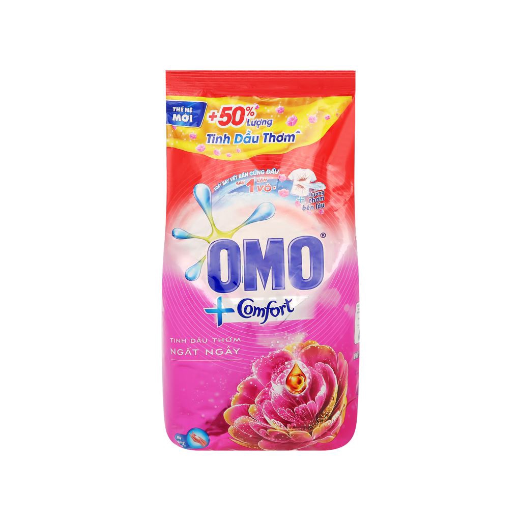 Bột giặt Omo hương Comfort tinh dầu thơm ngất ngây 5.5kg