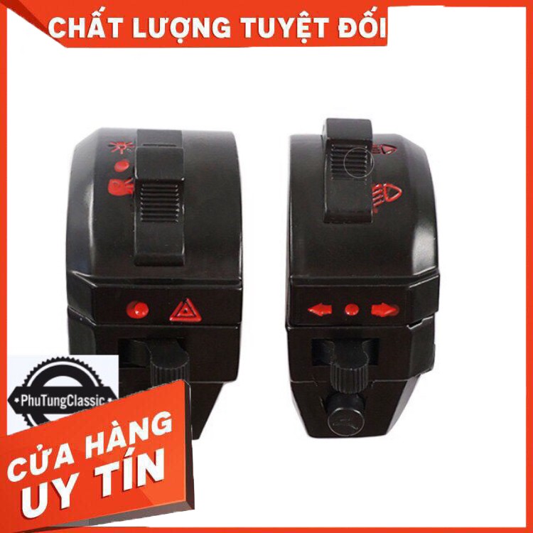 Cùm công tắc độ classic, loại rút gọn, chất liệu thép, hàng chất lượng cao
