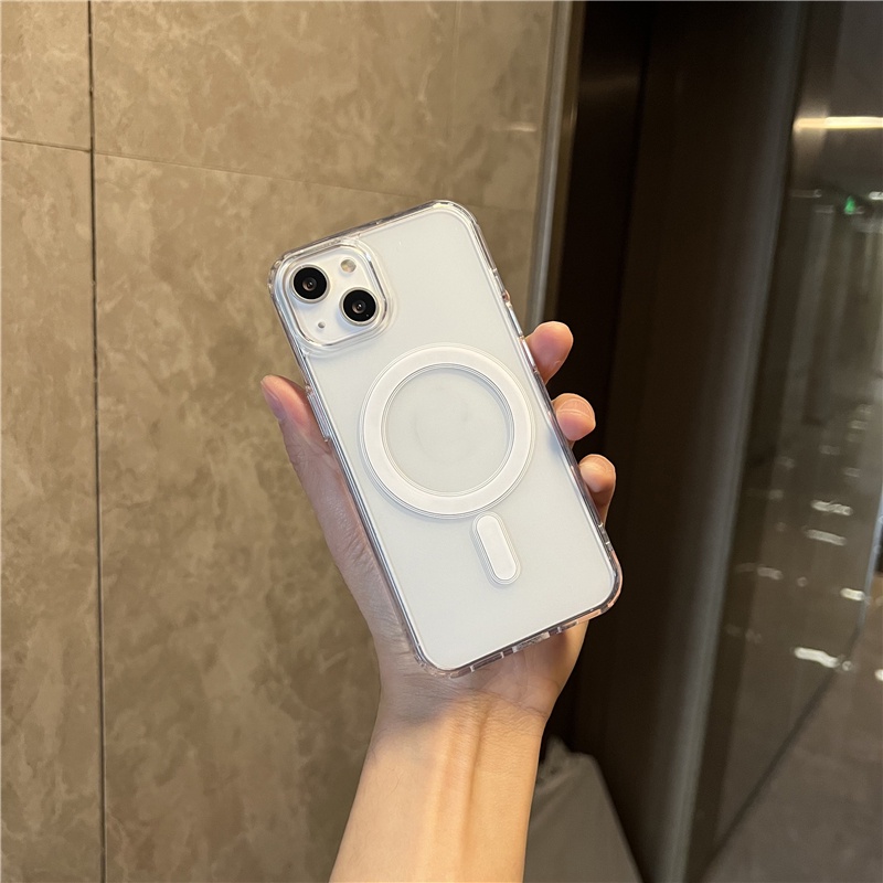 Ốp Điện Thoại Cứng Trong Suốt Có Túi Khí Chống Sốc / Rơi Cho iphone 15 14 13 12 11 pro max xs xr x 8 7 plus