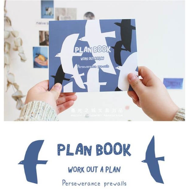 SỔ PLAN BOOK - Sổ kế hoạch - Tiệm Ngựa Gỗ