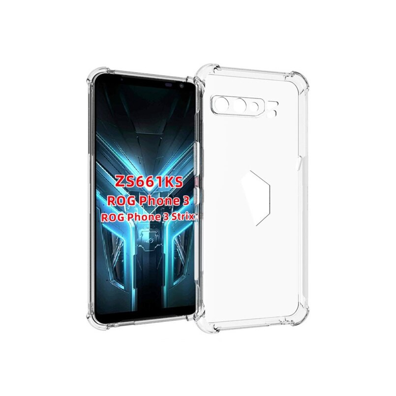 Ốp điện thoại silicon TPU mềm chống rơi chắc chắn cho Asus Zenfone ROG phone 3 ZS661KS