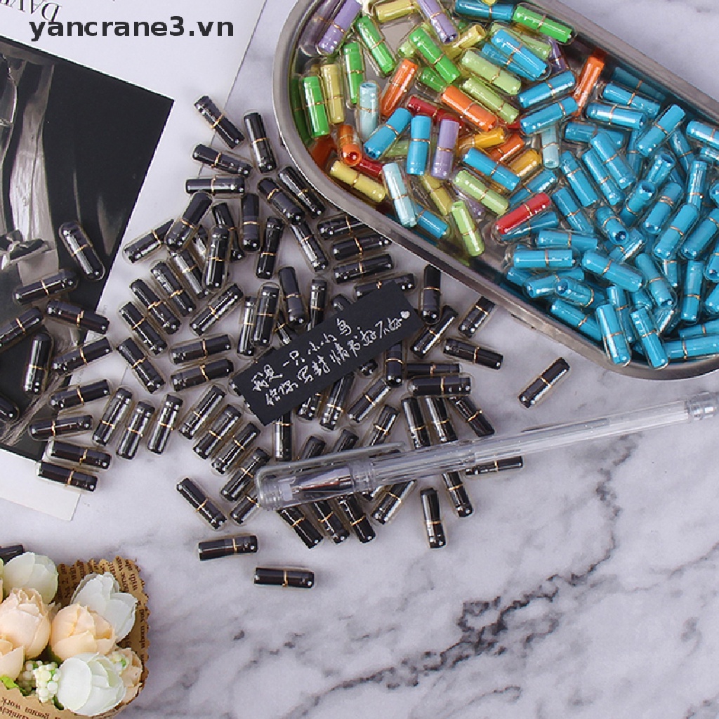 Set 50 Viên Nang Mini Hình Biểu Tượng Cảm Xúc Dùng Để Trang Trí