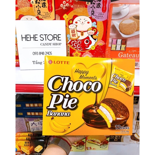 Chocopie Lotte nhiều vị