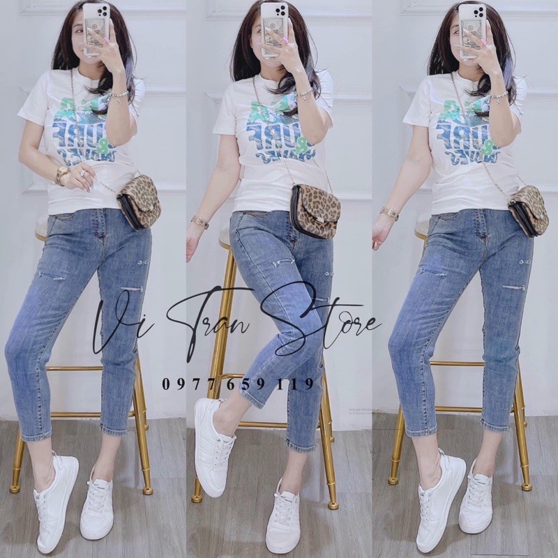 [Mã 11FASHIONSALE1 giảm 10K đơn 50K] Áo thun giấy form rộng in chữ Sea sure tay ngắn cổ tròn | BigBuy360 - bigbuy360.vn