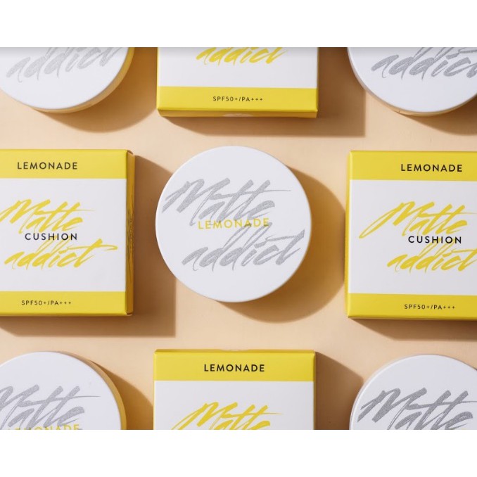 Phấn nước đơn LEMONADE Matte Addict Cushion 15g | Thế Giới Skin Care