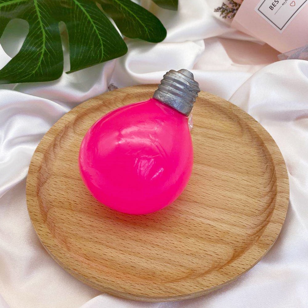 Squishy Gudetama hình cái Bóng Đèn Nhiều Màu độc đáo dễ thương bóp xả stress hiệu quả