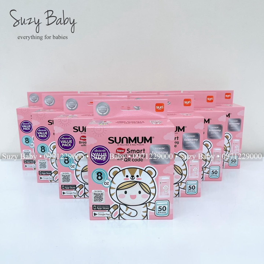 TÚI TRỮ SỮA SUNMUM-HÀNG CHUẨN THÁI