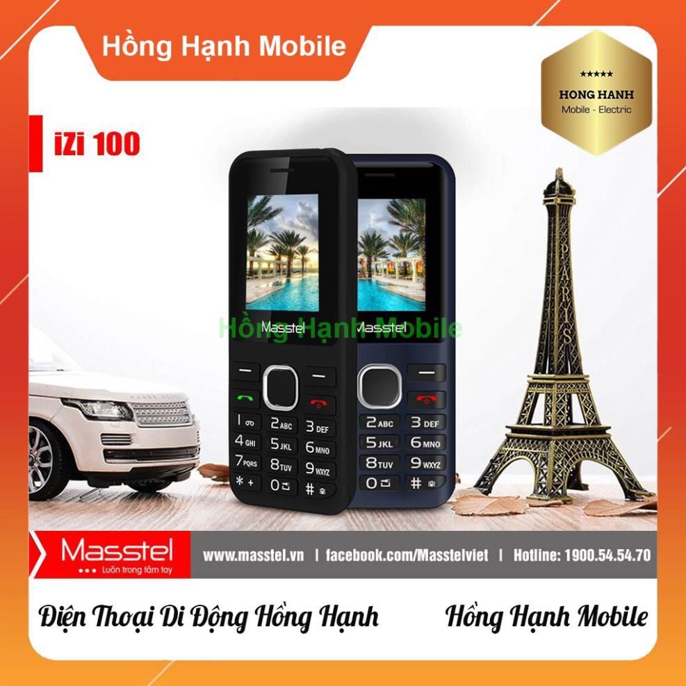 Điện Thoại Masstel iZi 100 - Hàng Chính Hãng I Nguyên Seal I Hàng Công Ty - Shop Điện Thoại Hồng Hạnh