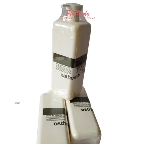 Tẩy da chết Lemon Soft Peeling Gel 118 ESTHEPRO 1000ml làm sạch loại bỏ hết bã nhờn tế bào chết dưỡng ẩm chống lão hóa.
