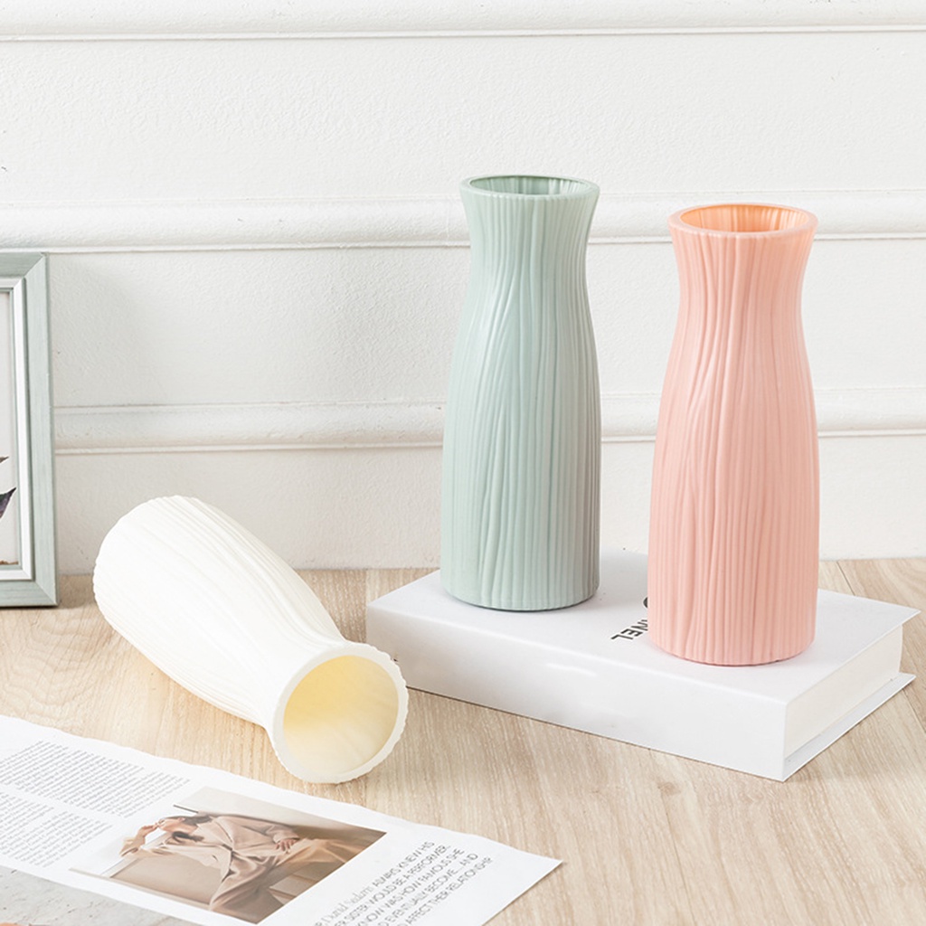 Bình hoa nhựa cỡ lớn chống biến dạng thân thiện với môi trường trang trí nhà cửa