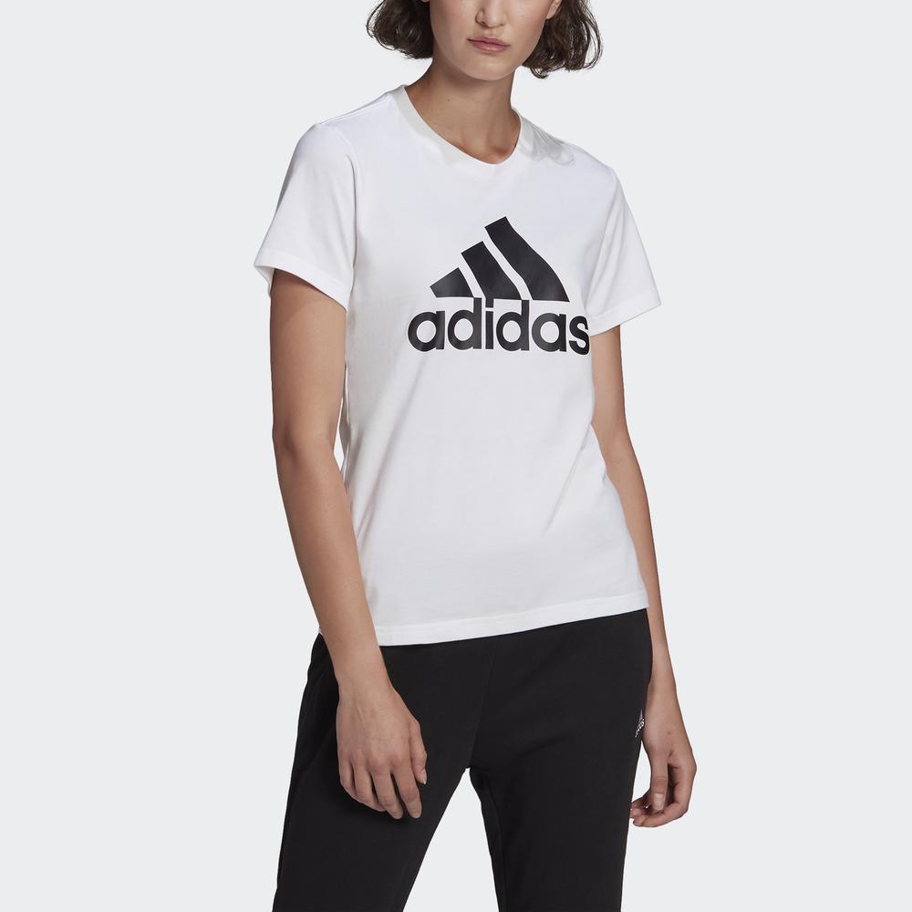 Áo Tee adidas Nữ LOUNGEWEAR Essentials Logo Tee Màu trắng GL0649