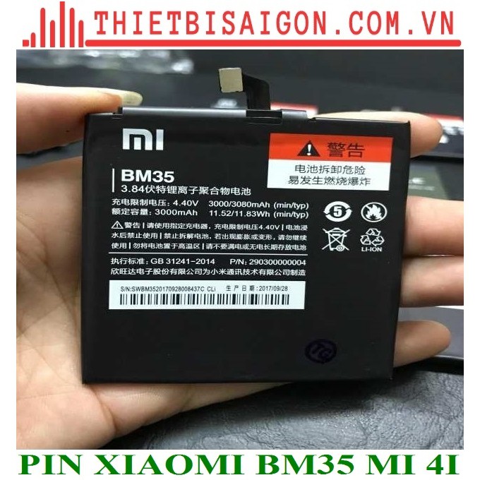 PIN XIAOMI BM35 MI 4I