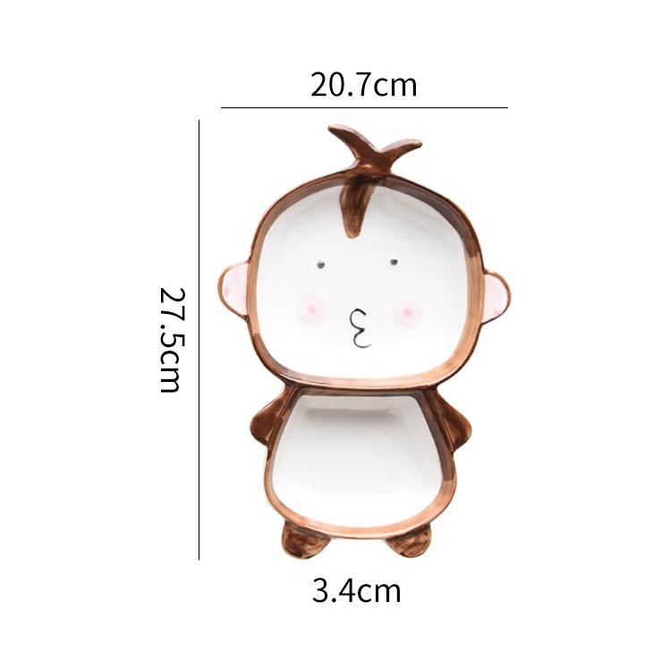 Bát Ăn Dặm Hình Khỉ AD19 YOOTA BABY