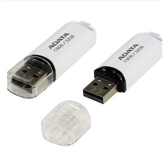 USB 32GB ADATA C906 (Trắng) - Hàng chính hãng