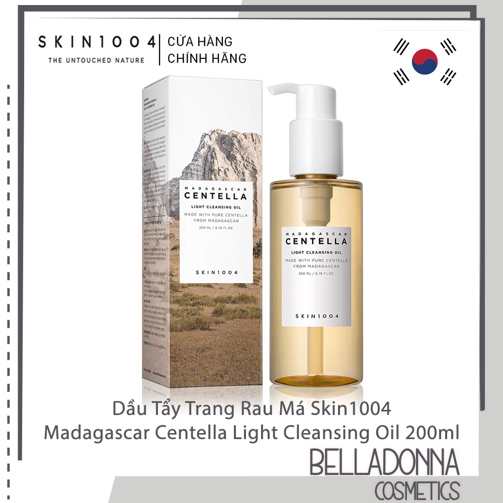 [CHÍNH HÃNG_CÓ TEM ] Dầu Tẩy Trang Rau Má Skin1004 Madagascar Centella Light Cleansing Oil 200ml