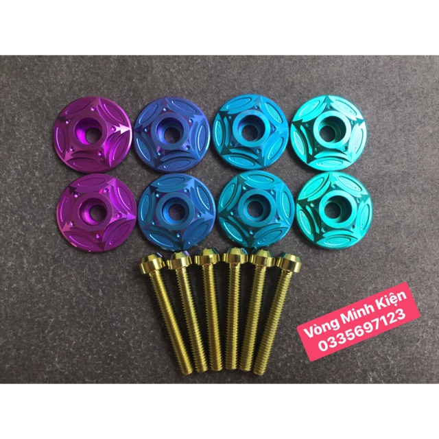 Combo Gù GR5 + ốc 6li40 trụ dành cho tất cả các xe