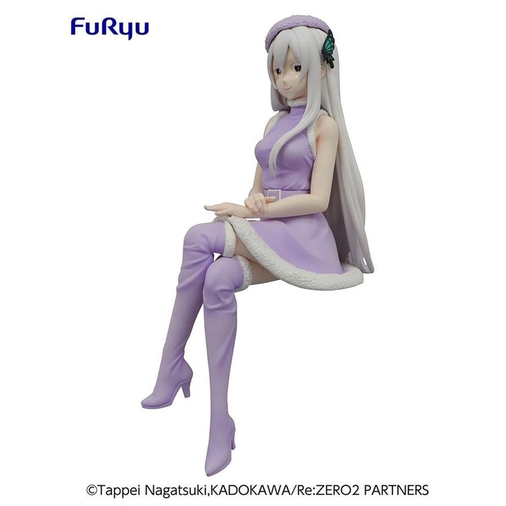 Mô hình chính hãng FuRyu figure nữ Re:Zero Noodle Stopper Figure - Echidna・Snow Princess