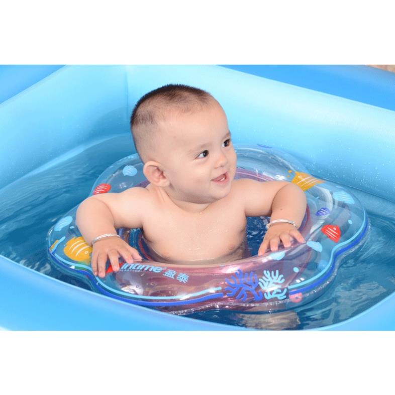 Phao bơi cho bé KOGANO áo phao tập bơi chống lật có xỏ chân an toàn cho bé dưới 3 tuổi SS-001396