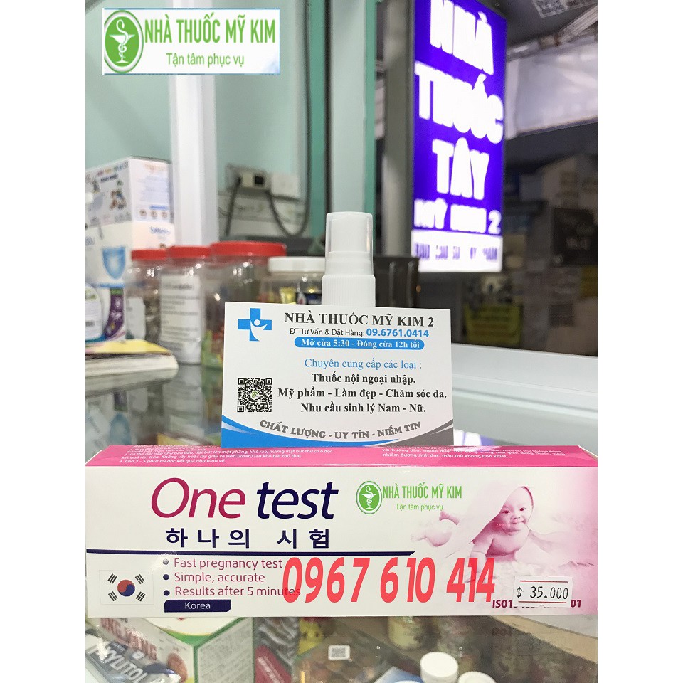 Bút thử thai One test phát hiện thai sớm cho kết quả chính xác - Dụng cụ phát hiện thai sớm One test