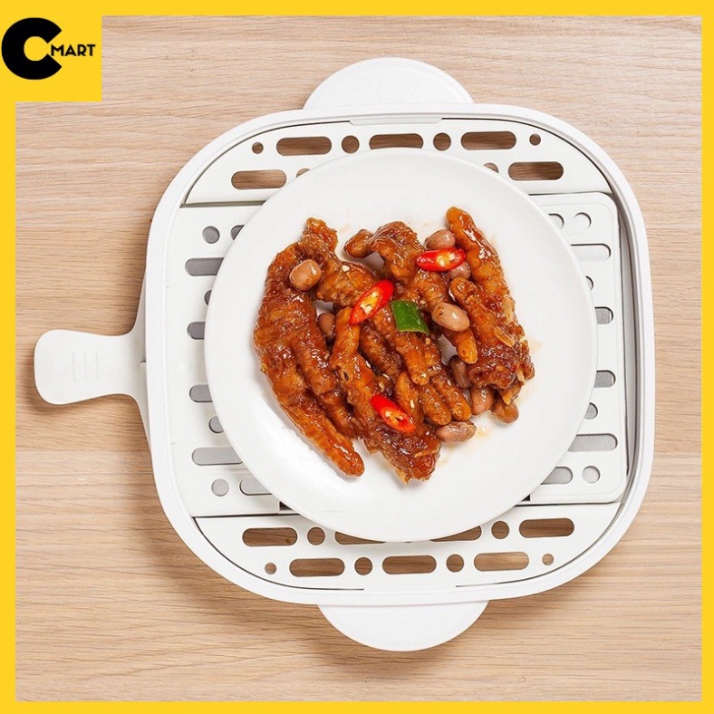 Máy Làm Bánh Cuốn Hai Tầng Kèm Lồng Hấp Đa Năng Bear Chính Hãng CFJ - A30G1