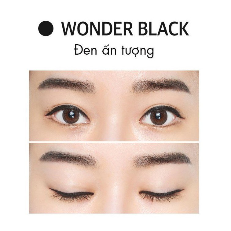 Kẻ Mắt Nước Wonderproof Pen Eyeliner Màu Nâu Đen 02 Wonder Brown BOM 0,5Gr