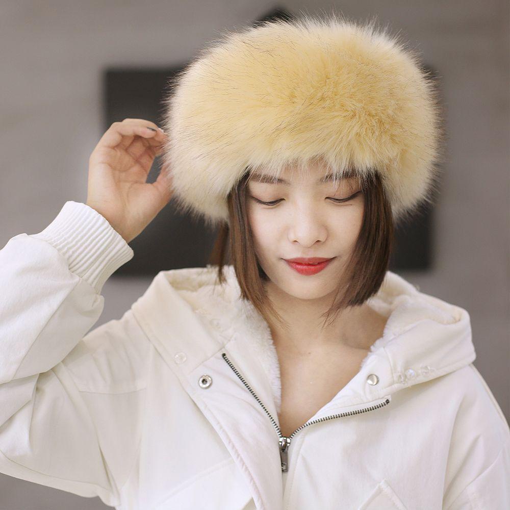 Xiantin Mũ Lông Giả Phong Cách Nga Thời Trang Mùa Đông Dành Cho Nữ