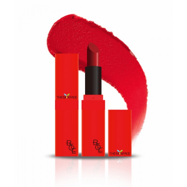 SON THE SKIN FACE BOTE RED LIPSTICK LIMITED EDITION