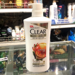 Dầu Gội Clear 9 Thảo Dược Quý Chai Vòi 630g