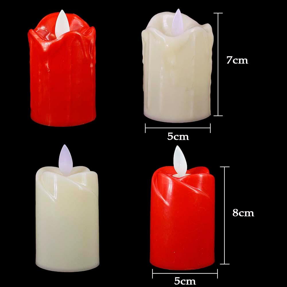 Đèn Led Hình Nến Điện Tử Trang Trí Bữa Tối / Sinh Nhật / Đám Cưới / Năm Mới