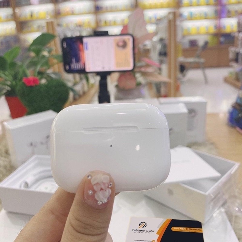 Tai Nghe Không Dây Airpods Pro Nhét Tai Bluetooth Nguyên seal Airpod Đổi Tên Định Vị Xuyên Âm Chống Ồn