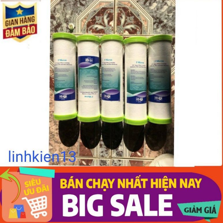 Bộ 5 lõi lọc nước số 1 dành cho máy lọc nước RO