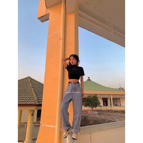 [ẢNH THẬT ĐỘC QUYỀN REPLEI1986] Quần jeans ống suông 203