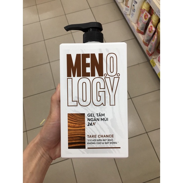 Gel Tắm MEN.O.LOGY Ngăn Mùi 24h Take Chance 630ml