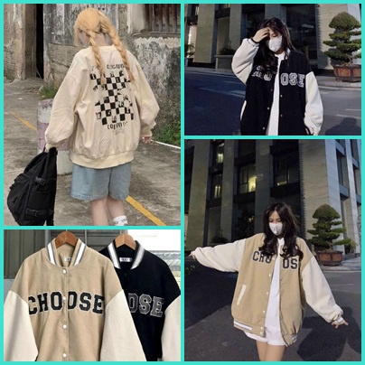 Áo Khoác Bomber Nhung Uniex 2 Lớp Kiểu Mới Siêu Chất Thời Trang ...AH