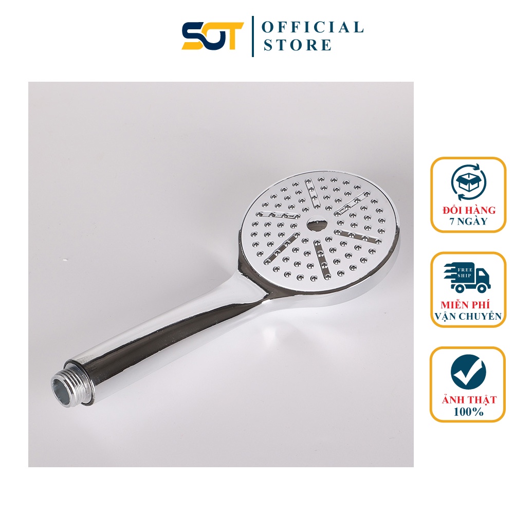 Sen tắm, Vòi sen tăng áp, Đầu SEN TĂNG ÁP mạ Crom bóng ST-TS10R