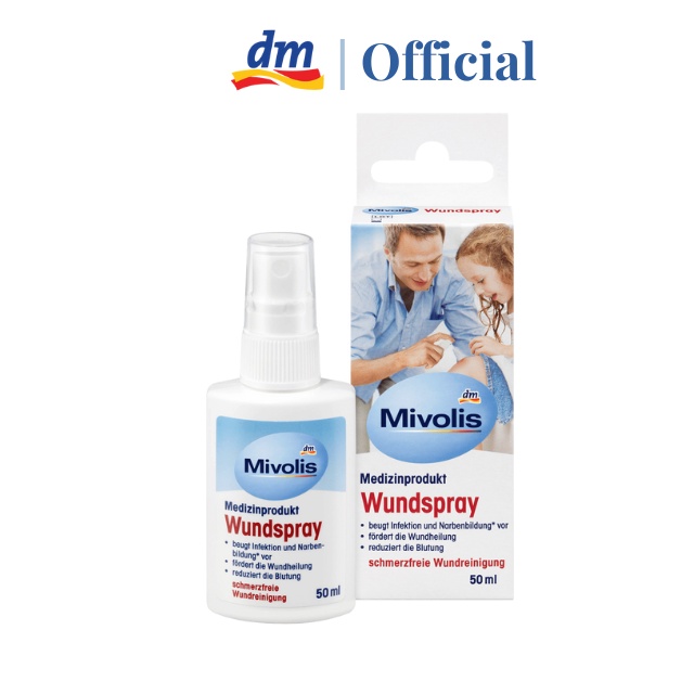 Xịt cầm máu Mivolis Dasgesund Đức